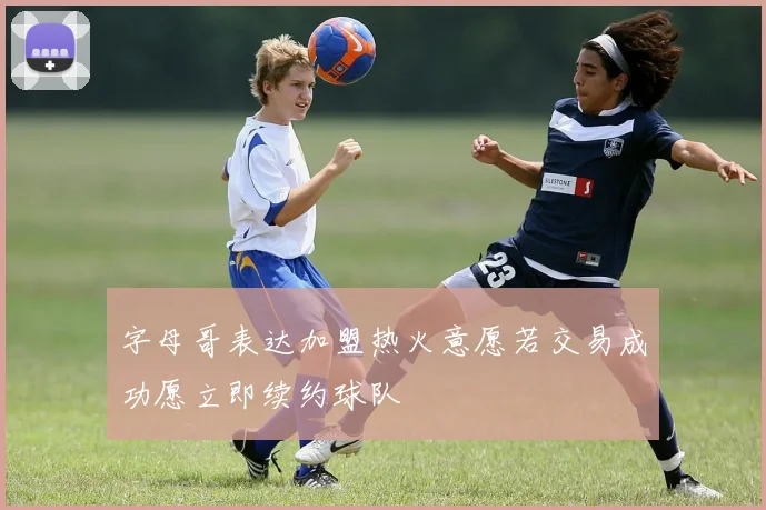 字母哥表达加盟热火意愿若交易成功愿立即续约球队